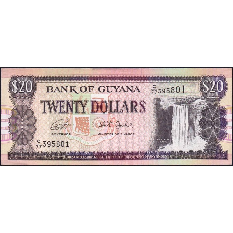 Guyana - Pick 30g - 20 dollars - Série C/77 - 2018 - Etat : NEUF