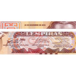 Honduras - Pick 99c - 10 lempiras - Série CA - 28/12/2016 - Etat : NEUF