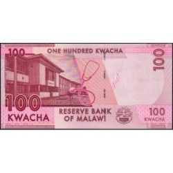 Malawi - Pick 65e - 100 kwacha - Série CN - 01/01/2020 - Etat : NEUF