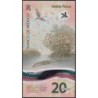 Mexique - Pick 132b_3 - 20 pesos - Série AQ - 24/05/2021 - Polymère commémoratif - Etat : NEUF
