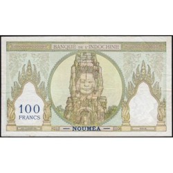 Nouvelle-Calédonie - Nouméa - Pick 42e - 100 francs - Série Q.253 - 1963 - Etat : TTB