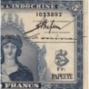 Tahiti - Papeete - Pick 19a - 5 francs - Série I - 1944 - Etat : TTB