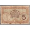 Nouvelle-Calédonie - Nouméa - Pick 36b_2 - 5 francs - Série J.81 - 1937 - Etat : B+