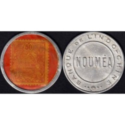 Nouvelle-Calédonie - Nouméa - Pick 29 - 50 centimes - 1922 - Etat : TTB