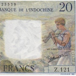 Nouvelle-Calédonie - Nouméa - Pick 50c - 20 francs - Série Z.121 - 1963 - Etat : SUP+