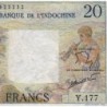 Nouvelle-Calédonie - Nouméa - Pick 50c - 20 francs - Série Y.177 - 1963 - Etat : TB