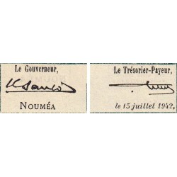 Nouvelle-Calédonie - Nouméa - Pick 51 - 50 centimes - 15/07/1942 - Etat : SUP
