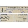 Nouvelle-Calédonie - Nouméa - Pick 55a - 1 franc - 29/03/1943 - Etat : TTB