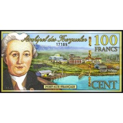 Kerguelen (îles) - 100 francs - 05/11/2010 - Polymère - Etat : NEUF