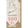 Tahiti - Papeete - Pick 14d - 100 francs - Série Z.114 - 1961 - Etat : TB-