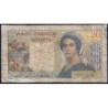 Tahiti - Papeete - Pick 21c - 20 francs Série Y.114 - 1962 - Etat : B-