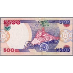 Nigéria - Pick 30t - 500 naira - Série AG/45 - 2021 - Etat : NEUF