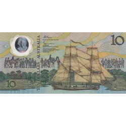 Australie - Pick 49b - 10 dollars - Série AB-53 - 1988 - Polymère commémoratif - Etat : NEUF