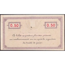 88 - Pirot 61v - Remiremont - 50 centimes - Série B - 23/09/1915 - Etat : NEUF