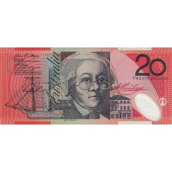 Australie - Pick 59f - 20 dollars - Série CL - 2008 - Polymère - Etat : NEUF