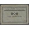 82 - Valence d'Agen - Boulangerie Galtié - Bon pour un pain long - 1920/1930 - Etat : TB