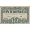 Danemark - Pick 37k_2 - 10 kroner - Série t - 1948 - Etat : TB+