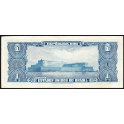 Brésil - Pick 150a - 1 cruzeiro - Série 1044 - Sans estampa - 1954 - Etat : SUP