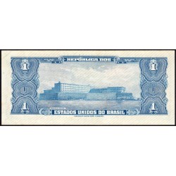 Brésil - Pick 150a - 1 cruzeiro - Série 1512 - Sans estampa - 1954 - Etat : SPL+