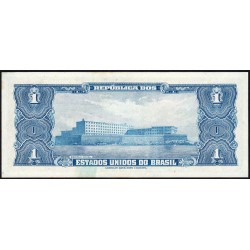 Brésil - Pick 150b - 1 cruzeiro - Série 2671 - Sans estampa - 1955 - Etat : SPL+