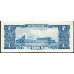 Brésil - Pick 150c - 1 cruzeiro - Série 2747 - Sans estampa - 1957 - Etat : SUP