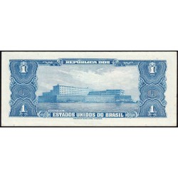 Brésil - Pick 150d - 1 cruzeiro - Série 3589 - Sans estampa - 1958 - Etat : SUP
