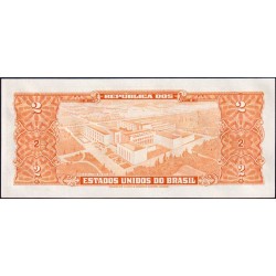 Brésil - Pick 157Aa - 2 cruzeiros - Série 347 - Estampa 2 - 1956 - Etat : NEUF