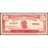 Cuba - Billet scolaire - Banco del Alumno - 5 pesos - 1940 - Etat : TTB