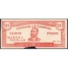 Cuba - Billet scolaire - Banco del Alumno - 20 pesos - 1940 - Etat : B+