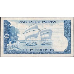 Pakistan - Pick 22_2b - 50 rupees - Série FC - 1972 - Etat : SUP