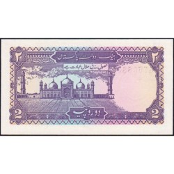 Pakistan - Pick 37_4 - 2 rupees - Série GT - 1990 - Etat : SPL