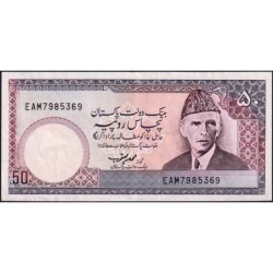 Pakistan - Pick 40_5 - 50 rupees - Série EAM - 1993 - Etat : TTB+