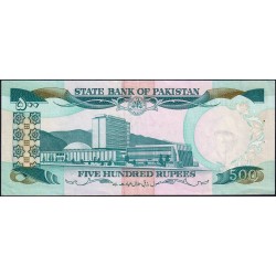 Pakistan - Pick 42_6 - 500 rupees - Série CL - 1999 - Etat : SUP