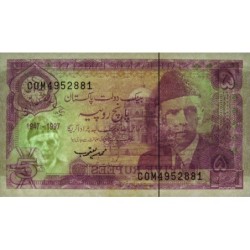 Pakistan - Pick 44 - 5 rupees - Série COM - 1997 - Commémoratif - Etat : pr.NEUF