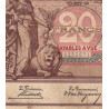 Belgique - Pick 62a - 20 francs - 20/11/1896 - Etat : TB+