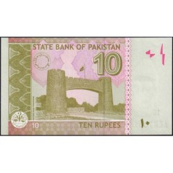 Pakistan - Pick 45j - 10 rupees - Série AEK - 2015 - Etat : NEUF