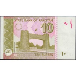 Pakistan - Pick 45k - 10 rupees - Série ANL - 2016 - Etat : NEUF