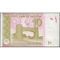 Pakistan - Pick 45mr - 10 rupees - Série X (remplacement) - 2018 - Etat : NEUF