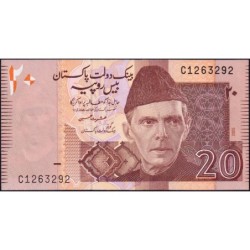 Pakistan - Pick 46a_1 - 20 rupees - Série C - 2005 - Etat : NEUF