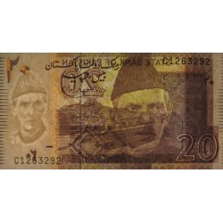 Pakistan - Pick 46a - 20 rupees - Série C - 2005 - Etat : NEUF