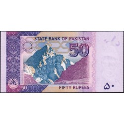 Pakistan - Pick 47b_1 - 50 rupees - Série Q - 2008 - Etat : NEUF