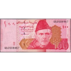 Pakistan - Pick 48m - 100 rupees - Série QG - 2018 - Etat : NEUF