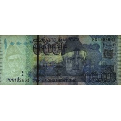 Pakistan - Pick 50h - 1'000 rupees - Série FQ - 2013 - Etat : SUP