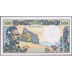 Nouvelle-Calédonie - Nouméa - Pick 60e - 500 francs - Série Z.1 - 1990 - Etat : SPL+