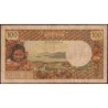 Nouvelle-Calédonie - Nouméa - Pick 63b - 100 francs - Série U.2 - 1972 - Etat : B+