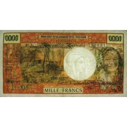 Nouvelles Hébrides - Pick 20c - 1'000 francs - Série M.1 - 1980 - Etat : TB+