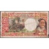 Tahiti - Papeete - Pick 27b_1 - 1'000 francs - Série A.3 - 1977 - Etat : B