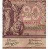 Belgique - Pick 62d - 20 francs - 31/08/1907 - Etat : TTB