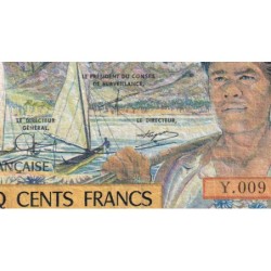 Territoire Français du Pacifique - Pick 1d - 500 francs - Série Y.009 - 2001 - Etat : TB