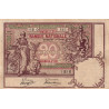 Belgique - Pick 62d - 20 francs - 25/10/1907 - Etat : TTB+